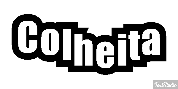 Colheita Efeito do texto