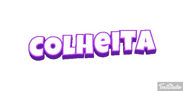 Colheita Efeito do texto