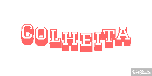 Colheita Efeito do texto