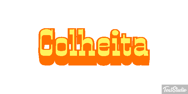 Colheita Efeito do texto