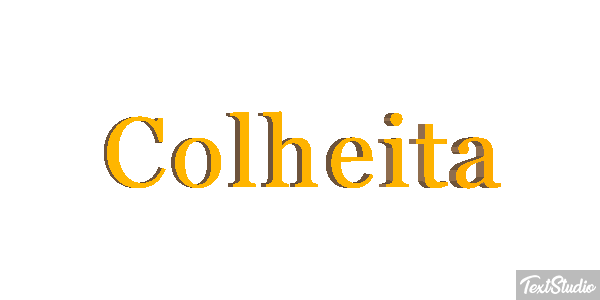 Colheita Efeito do texto