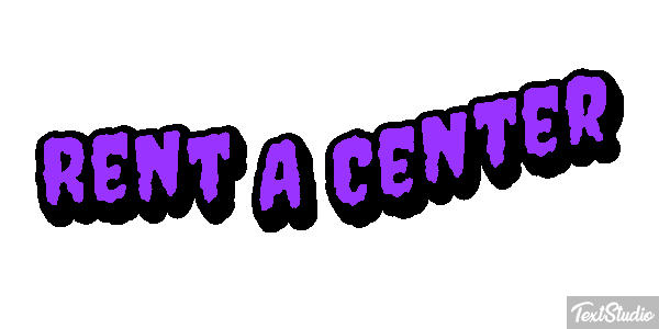 Rent A Center Text effect