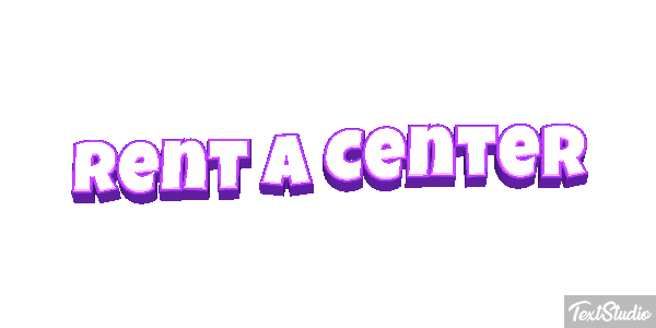 Rent A Center Text effect