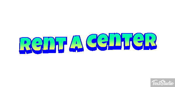 Rent A Center Text effect