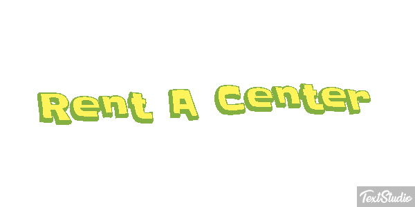 Rent A Center Text effect