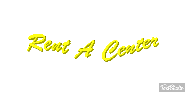 Rent A Center Text effect