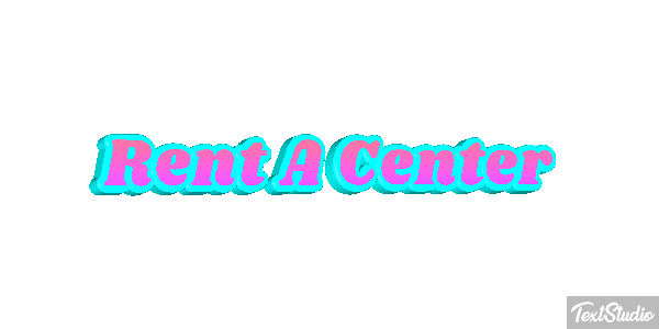 Rent A Center Text effect