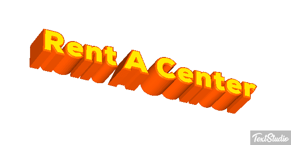 Rent A Center Text effect