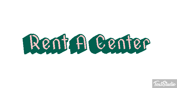 Rent A Center Text effect