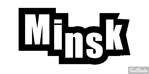 Minsk Effetto testo
