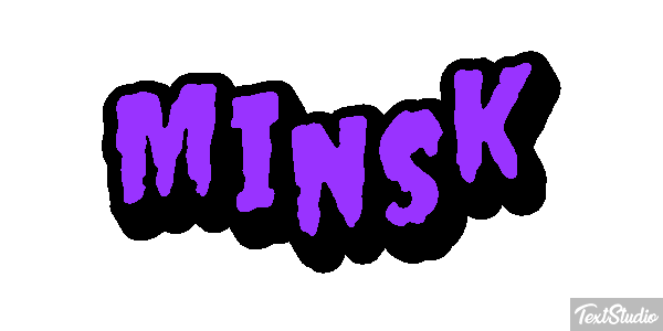 Minsk Effetto testo