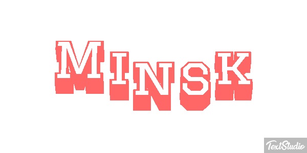 Minsk Effetto testo
