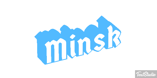 Minsk Effetto testo