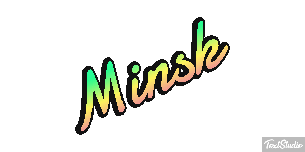 Minsk Effetto testo
