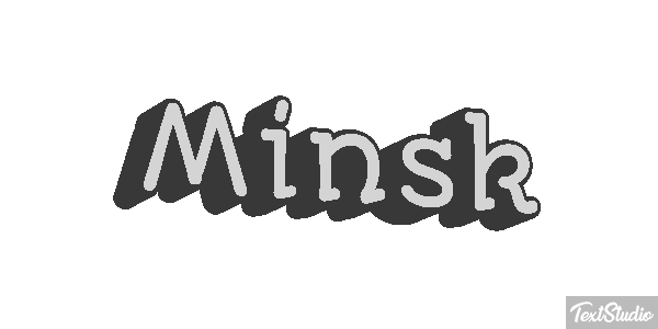 Minsk Effetto testo