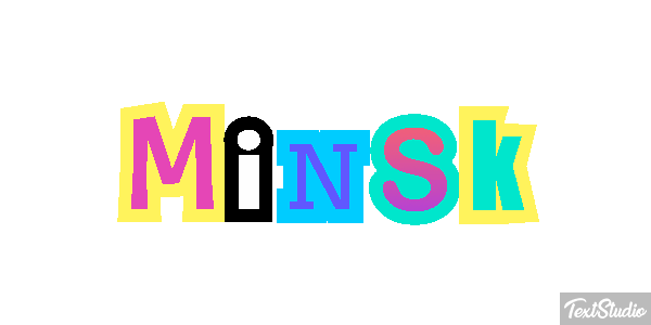 Minsk Effetto testo