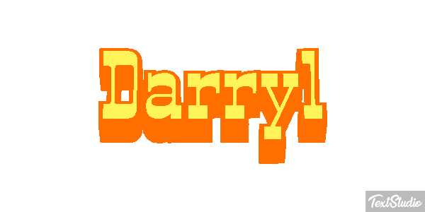 Darryl Efekt tekstowy