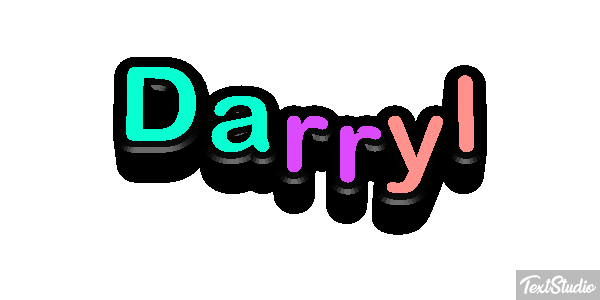 Darryl Efekt tekstowy