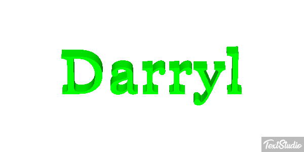 Darryl Efekt tekstowy