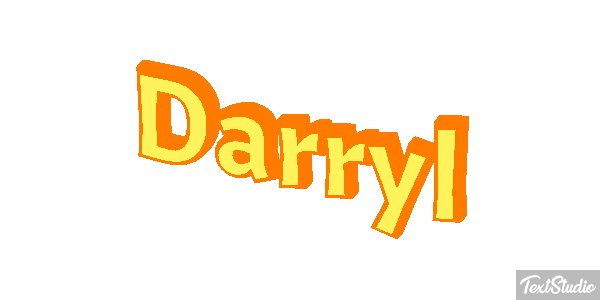 Darryl Efekt tekstowy