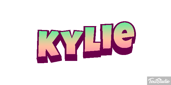 Kylie Efekt tekstowy