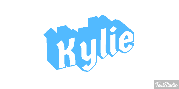 Kylie Efekt tekstowy