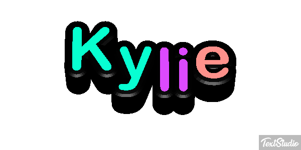 Kylie Efekt tekstowy
