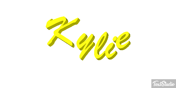Kylie Efekt tekstowy