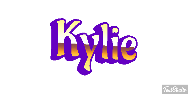 Kylie Efekt tekstowy