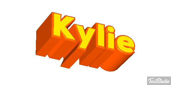 Kylie Efekt tekstowy