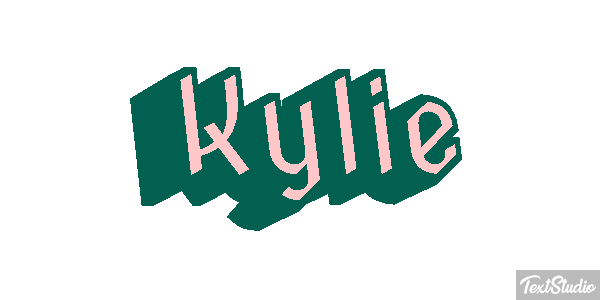 Kylie Efekt tekstowy