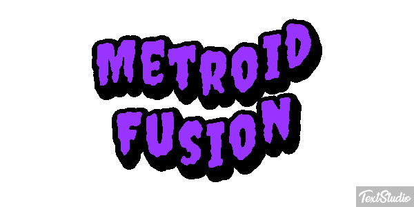 Metroid Fusion Efecto de texto