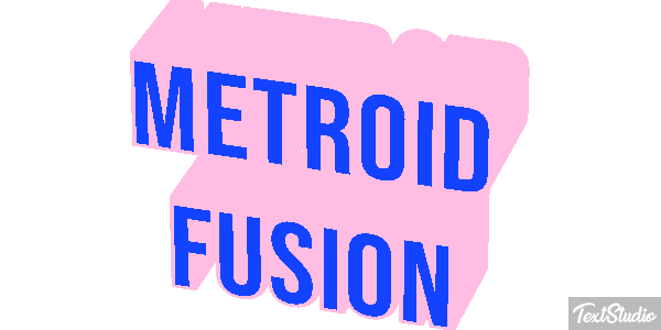 Metroid Fusion Efecto de texto
