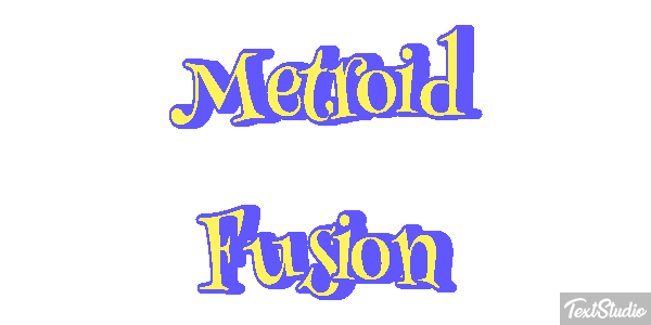 Metroid Fusion Efecto de texto