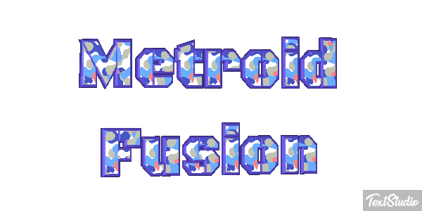 Metroid Fusion Efecto de texto