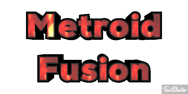 Metroid Fusion Efecto de texto