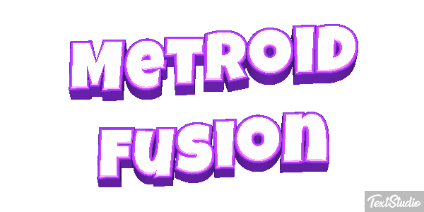 Metroid Fusion Efecto de texto