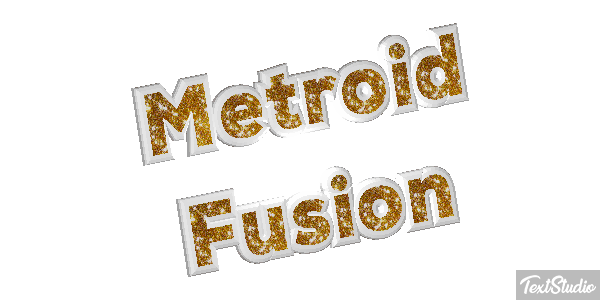 Metroid Fusion Efecto de texto