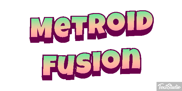 Metroid Fusion Efecto de texto
