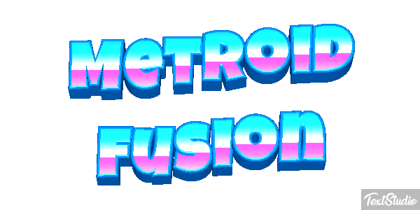 Metroid Fusion Efecto de texto