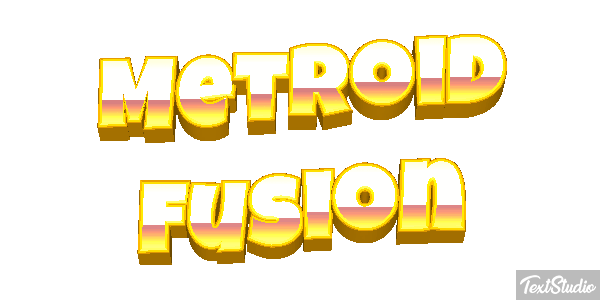 Metroid Fusion Efecto de texto