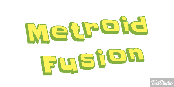 Metroid Fusion Efecto de texto