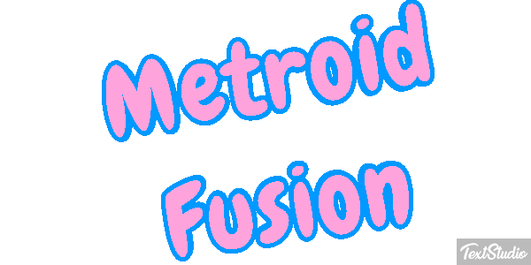 Metroid Fusion Efecto de texto