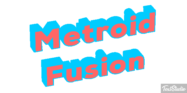 Metroid Fusion Efecto de texto