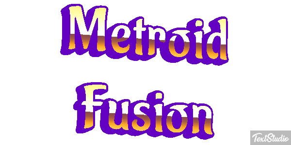 Metroid Fusion Efecto de texto