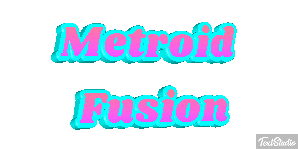 Metroid Fusion Efecto de texto