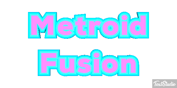 Metroid Fusion Efecto de texto
