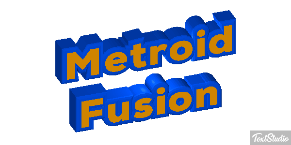 Metroid Fusion Efecto de texto