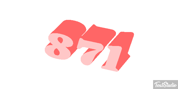 871 テキスト効果
