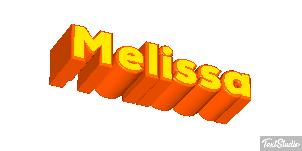 Melissa テキスト効果